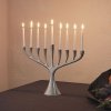Georg Jensen Cobra Menora świecznik stalowy